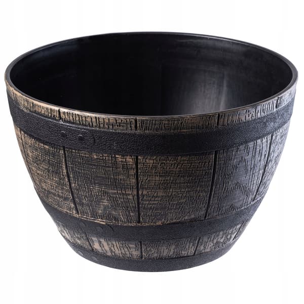 KADAX Urtepotte, Urtepotte, Plastlåg, Rund, Brun, 33 cm