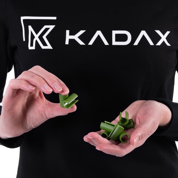 KADAX 10-pak tomatstangskrydsforbindelse 11 mm 90 grader
