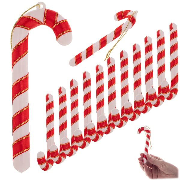 KADAX joulukoriste karkkipallopallot 12 cm 12 kpl setti