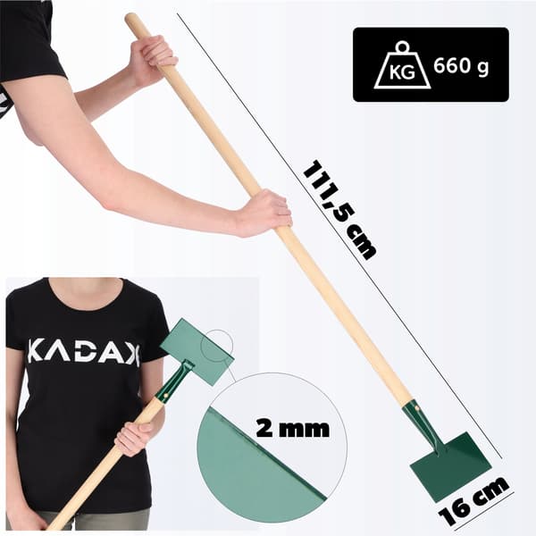 KADAX Ice Breaker Metallisbrytare Vass Solid Med 16 cm Handtag