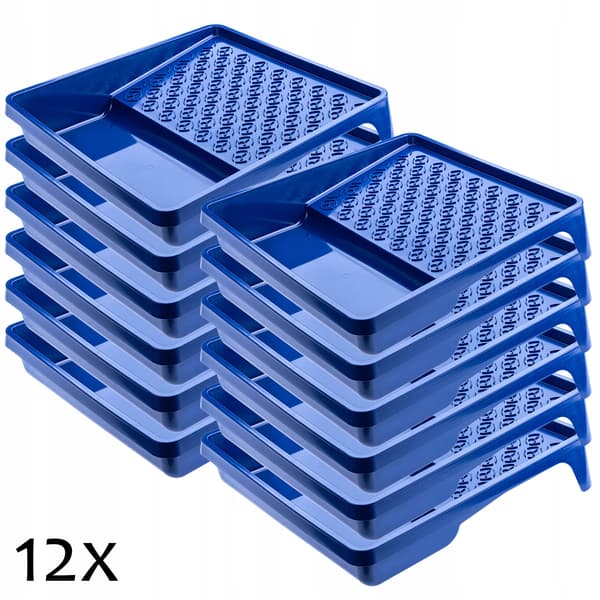 KADAX Malerbakke Stor 320x350 Mm Til Malerrulle Rullebakke Sæt 12 Stk