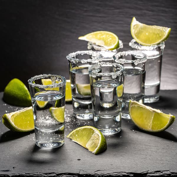KADAX Vodka Shotglas 28ml Likør Shotglas Sæt med 6