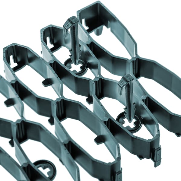 KADAX Gräsmattgaller för robotgräsklippare, perfekt för kurvor, 47 cm, 4-pack