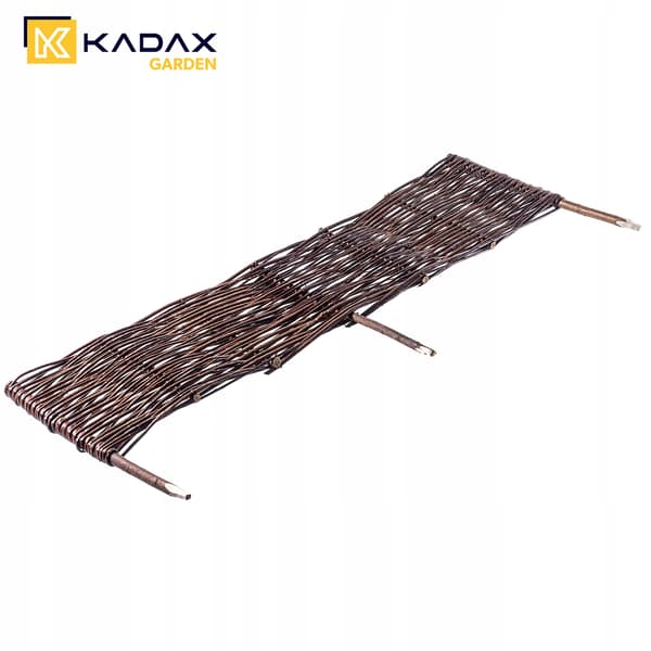 KADAX Trädgårdspalissadkantstängsel 100x40 cm högt staket