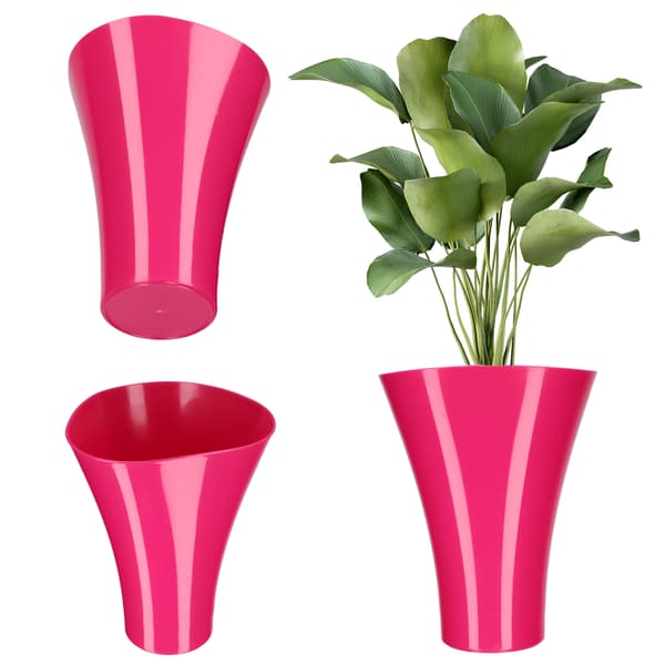 KADAX Blomkrukasskydd för blommor Blomställ Plast Rosa 16,5 cm