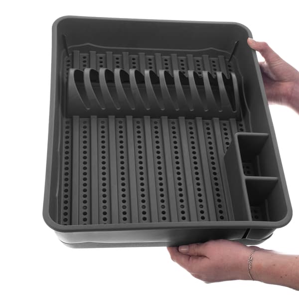KADAX Diskställ, Bestickställ, Stående, Grå, 44,5 cm, Stor