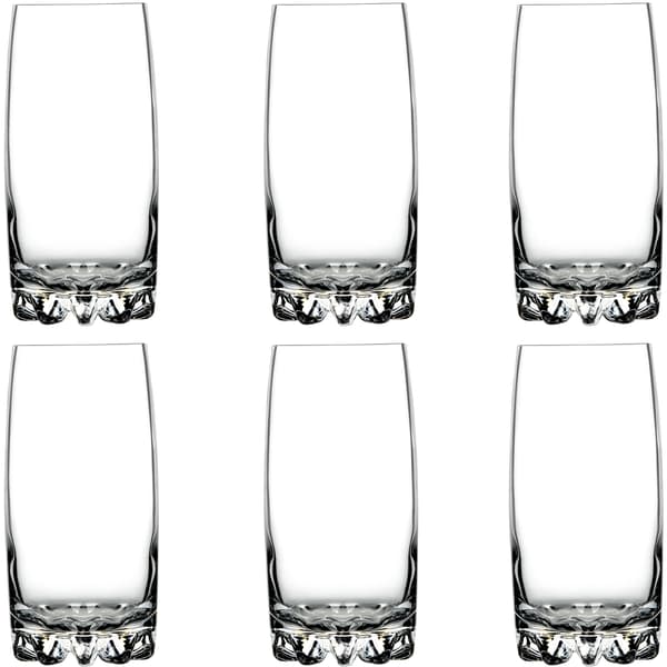 KADAX Glas för Drycker, Whisky, Juice, Set med 6 Glas, 365 ml
