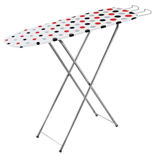 KADAX Foldbart Strygebræt 104x30cm Med Strygejernholder, Let, Lille