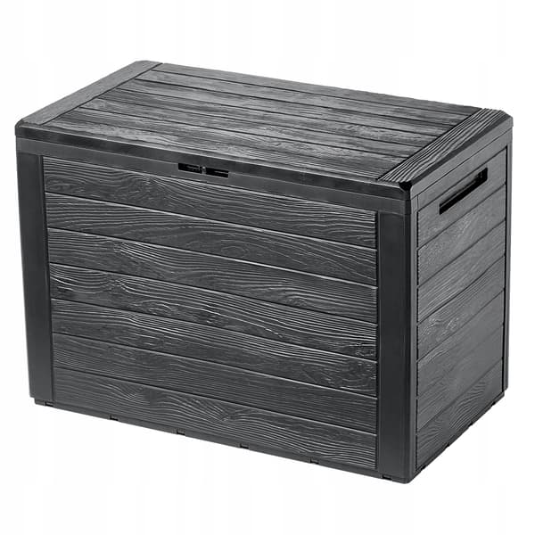KADAX Haveboks Balkonboks 190L Til Have Balkon Terrasse Antracit