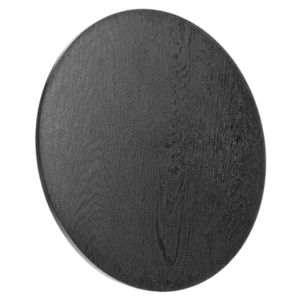 KADAX Urtepottehylde, Urtepottestativ, Rund Bordplade, Sort, 29,5 cm