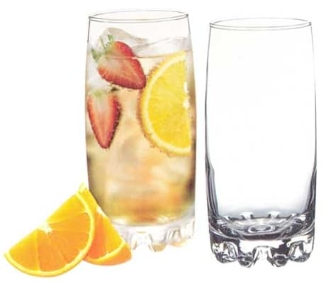 KADAX Glas för Drycker, Whisky, Juice, Set med 6 Glas, 365 ml