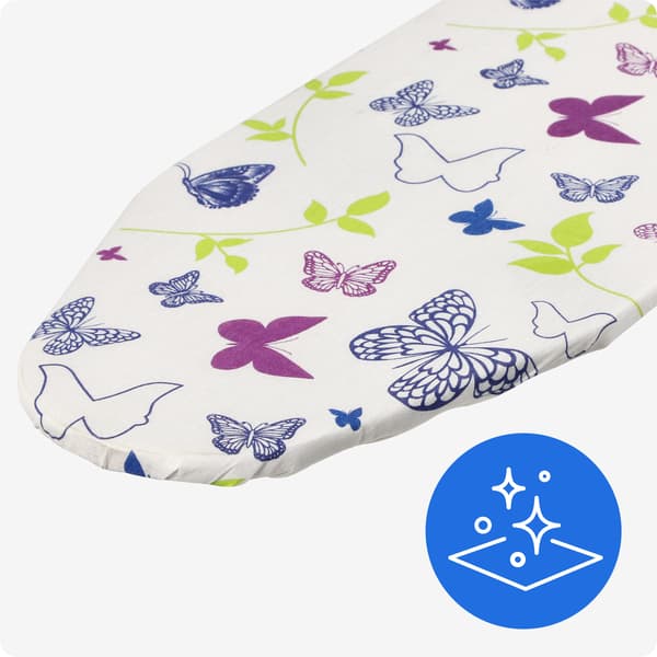 KADAX Hopfällbar strykbräda 100x30cm Lättviktshållare för strykjärn Standard