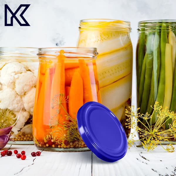 KADAX Lerma purkituspurkit 200ml 10kpl 66mm + kannet "Navy blue"