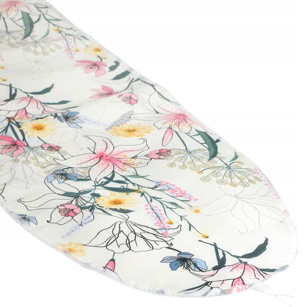KADAX Stretch Strykbrädesöverdrag 127x46 cm Resistent Ljusa Blommor