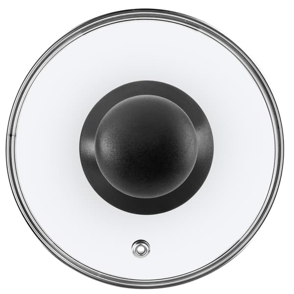 KADAX Glaslåg 18 cm Universal Varmebestandigt Gryde- og Pandedæksel