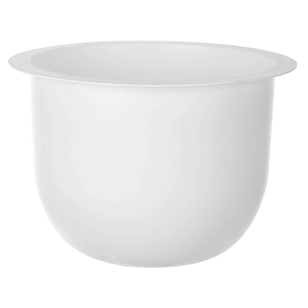 KADAX Loft Rund Urtepotteindsats til Blomsterbede, Hvid 29 cm