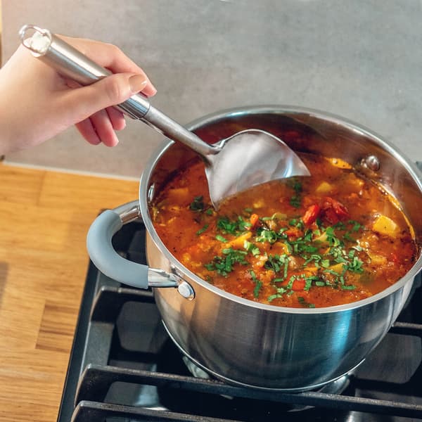 KADAX Suppeøse i rustfrit stål, stor