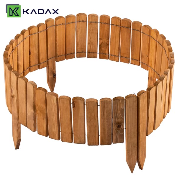 KADAX Płotek rabatowy drew L200 h20 dąb K17398