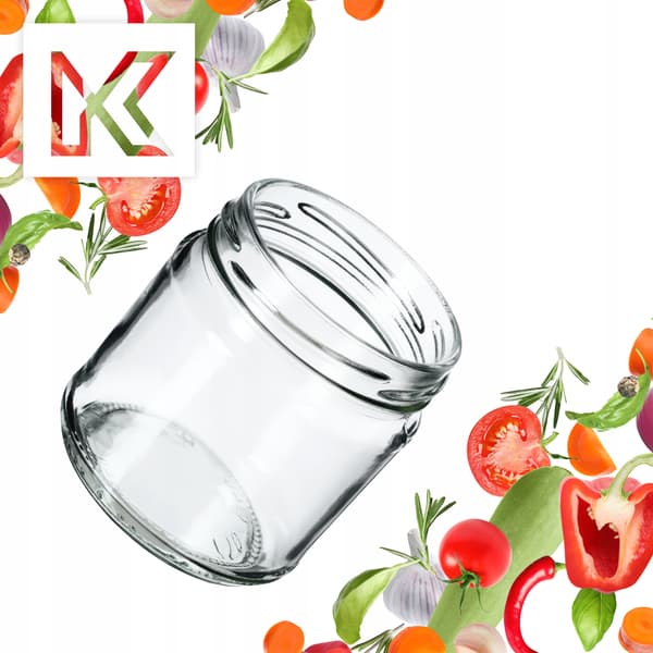 KADAX 50 st burkar 200 ml glasburkar för honungskonserver med lock Fi 66