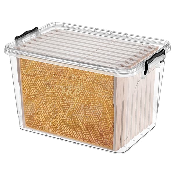 KADAX rektangulär matbehållare Honeycomb Ramar Wielkopolskie 30 L