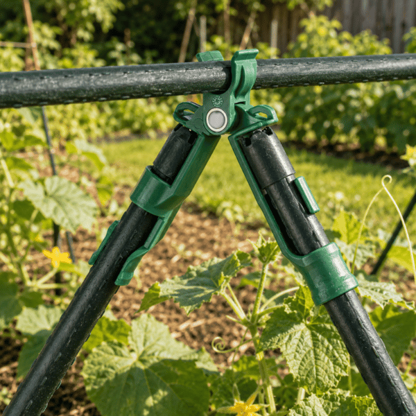 KADAX 3-delt justerbart tomatstangsgavlforbindelsessæt 16 mm