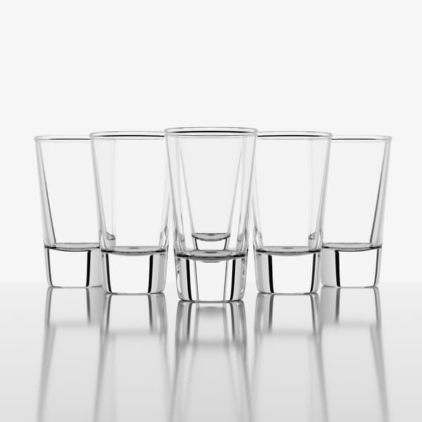 KADAX Vodka-shotglas 28ml Likörshotglas Set med 6