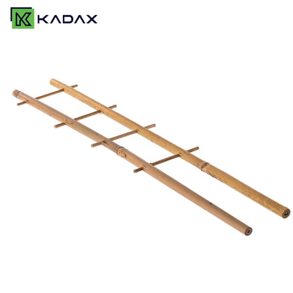 KADAX 5x Bambusstigestøtte til Blomster Planter 37cm Grøntsager Klatreplanter Dobbelt