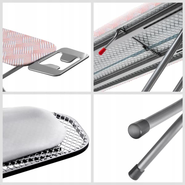KADAX Standard Strykbräda Stor 110x30cm Hopfällbar Strykjärnhållare