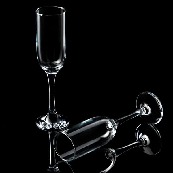 KADAX Champagne Prosecco Vinglas 210 ml Set med 6 glas