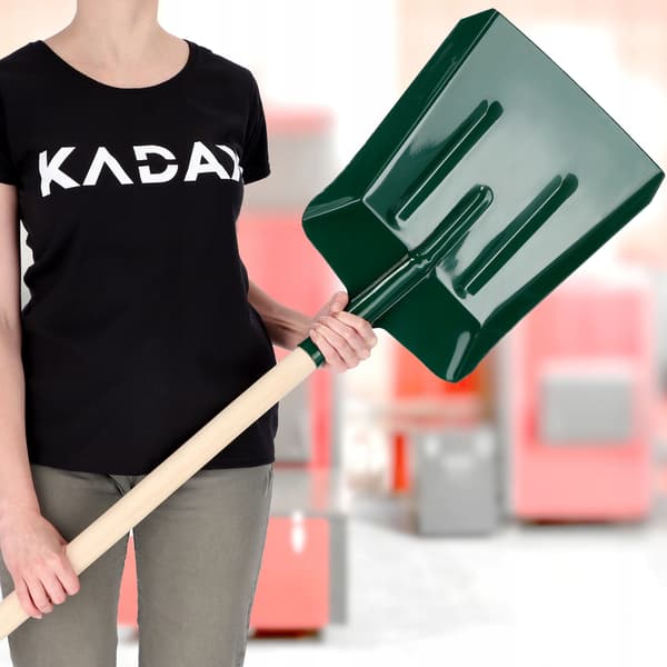 KADAX Spade för aska, kol, ugn, fin sand, spannmål, säd 120 cm metall stark