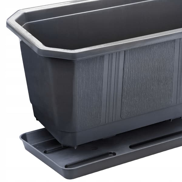 KADAX Balkonkasse 40 cm Urtepotteholdere 4 stk.