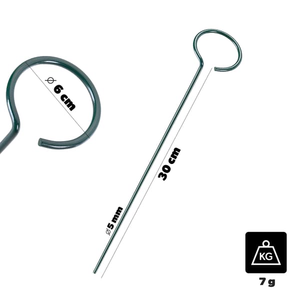 KADAX Podpora do roślin 30cm P25422 pakiet 4szt K1
