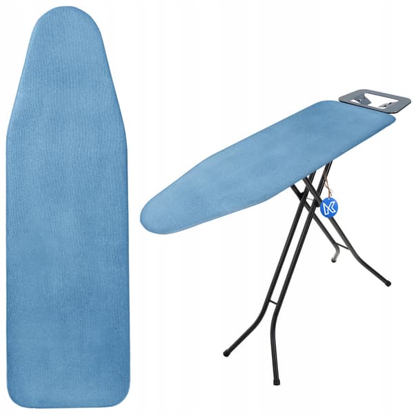 KADAX Strykbrädesöverdrag 127x46cm Stretchbaksida Blå