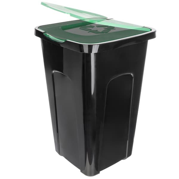 KADAX Affaldssorteringsspand 50L Grøn Glas