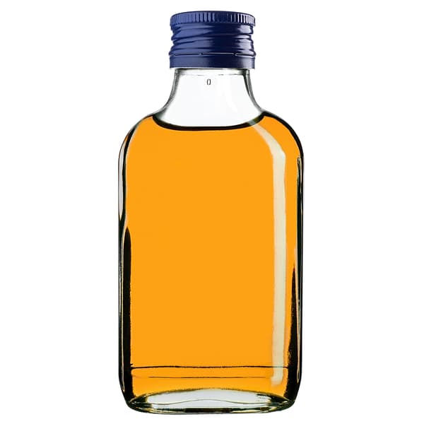 KADAX Pullo 100ml Tummansinisellä korkilla 50kpl.