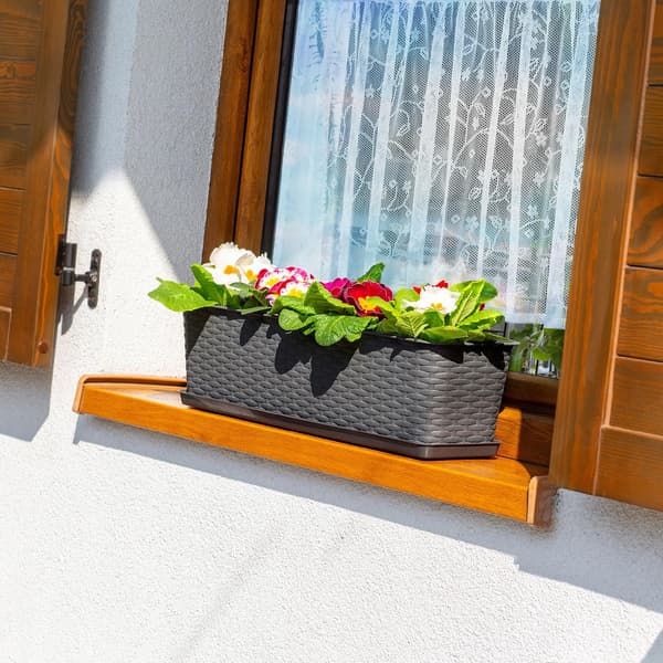 KADAX Urtepottestativ 60cm Balkonkasse Plastbakke