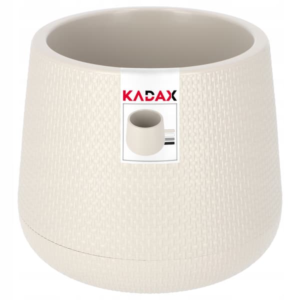 KADAX Blomkruka med blomställning 13 cm korklock beige