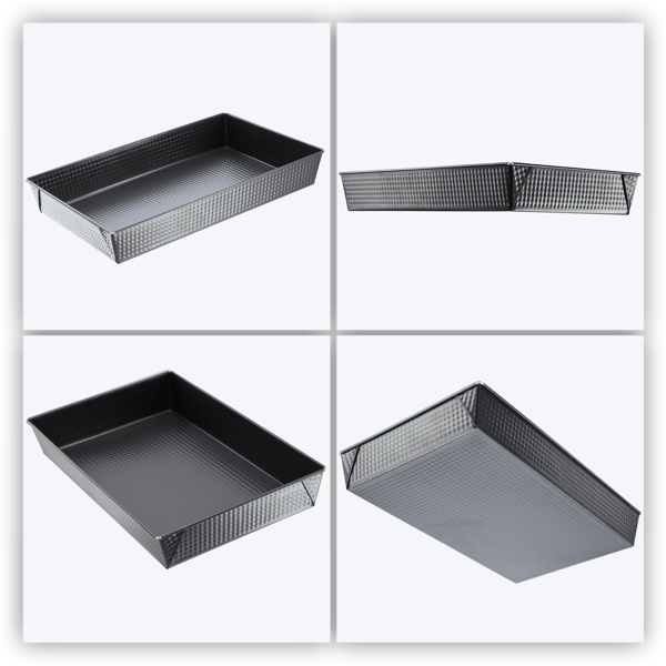 KADAX Rektangulär Bakplåt med Non-stick-beläggning 40x25x6