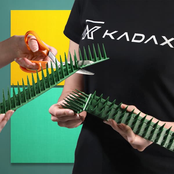 KADAX Duvspikar mot fåglar 51 cm Täta Starka Plast 6 st