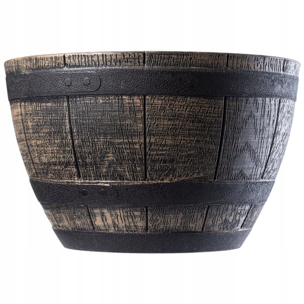 KADAX Urtepotte, Urtepotte, Plastlåg, Rund, Brun, 33 cm