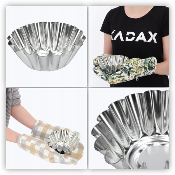 KADAX Kakform, Bakplåt, Konserverad, Korrugerad, 16 cm