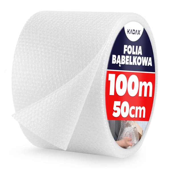 KADAX Bubbelplast 50cm Bubbelskydd Stark Kvalitet Stor Bubbelplast 100M