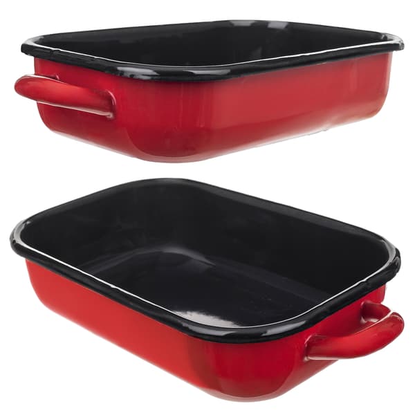 KADAX Stor gasemaljerad induktionsugnspanna 41 cm 3,4L