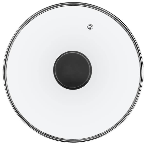 KADAX Glaslåg 20 cm Universal Varmebestandigt Gryde- og Pandedæksel