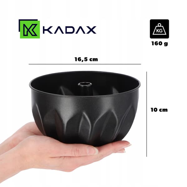 KADAX Bakplåt med non-stickbeläggning och skorsten 16,5 cm