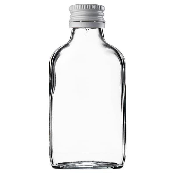 KADAX Pullo 100ml Valkoisella korkilla 50kpl.
