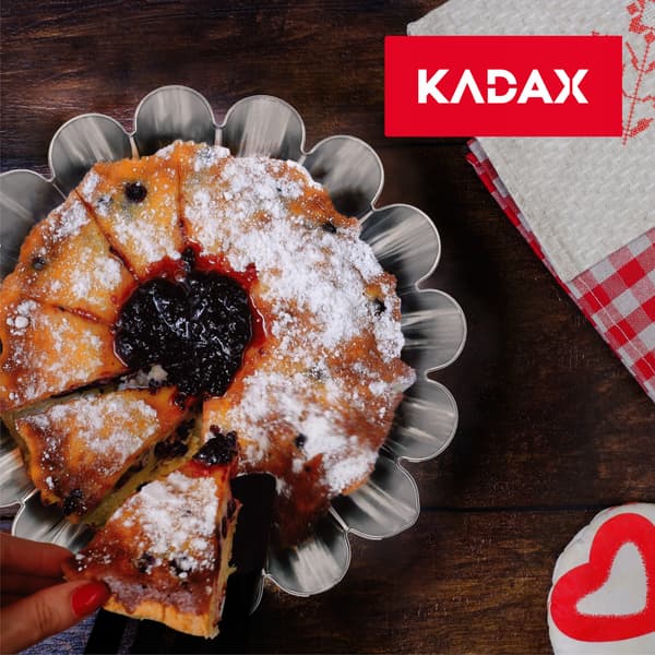 KADAX Kakform, Bakplåt, Konserverad, Korrugerad, 21 cm