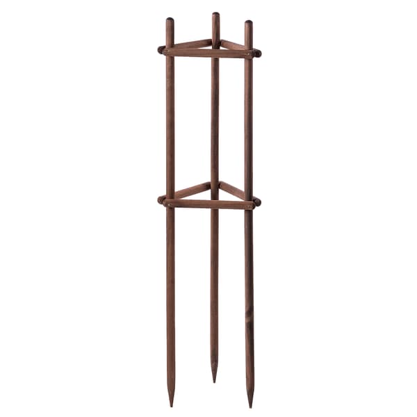 KADAX Stöd för Växter, Träd, Buskar, Impregnerat Stöd, Triangel, Starkt, 130cm