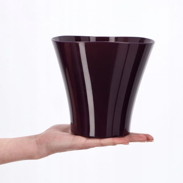 KADAX Urtepotte Blomsterpottedæksel Plastik Lilla 16cm