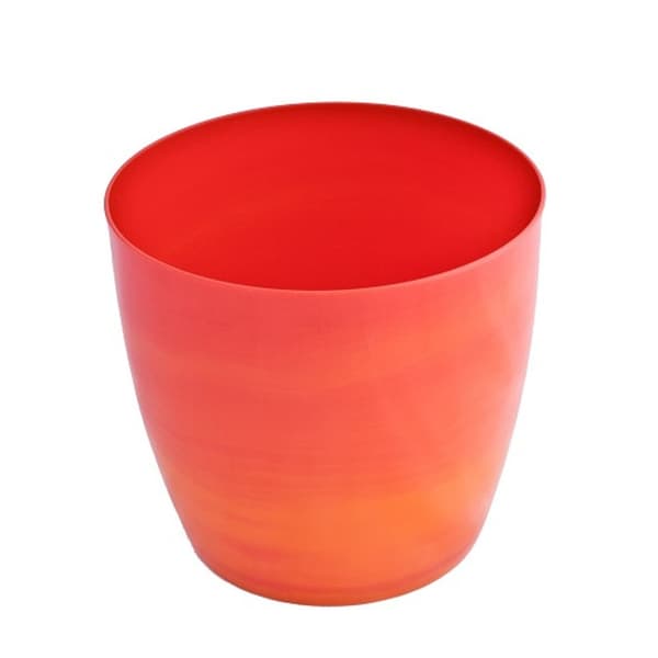KADAX Urtepottedæksel 12cm Urtepotte Orange Marmor Til Stue